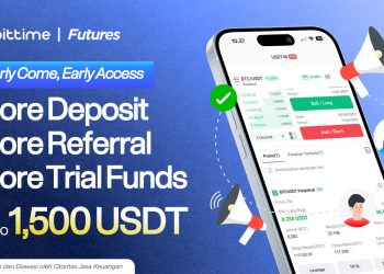 Bittime Buka Waitlist Eksklusif Flexible Futures, Beri Akses Early Bird dan Trial Funds Hingga $1.500 USDT